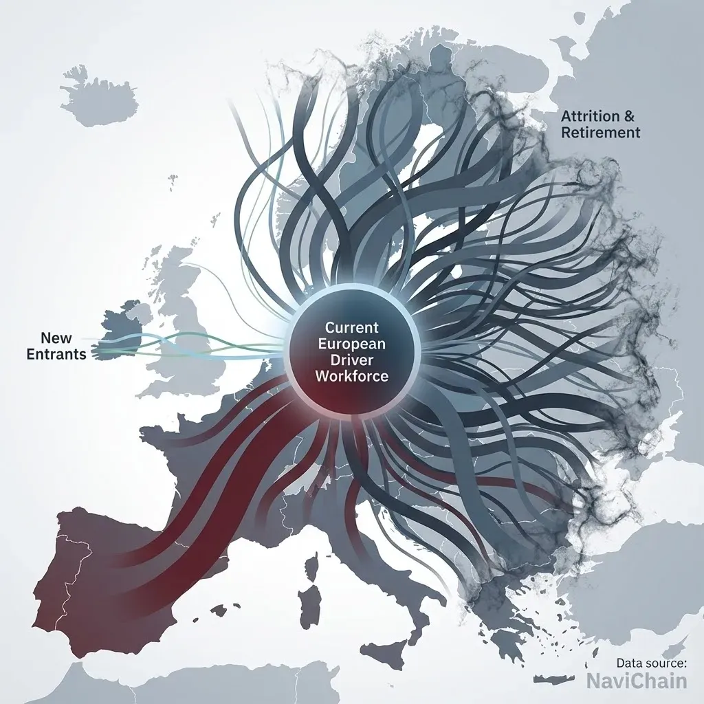 Driver age trends in Europe