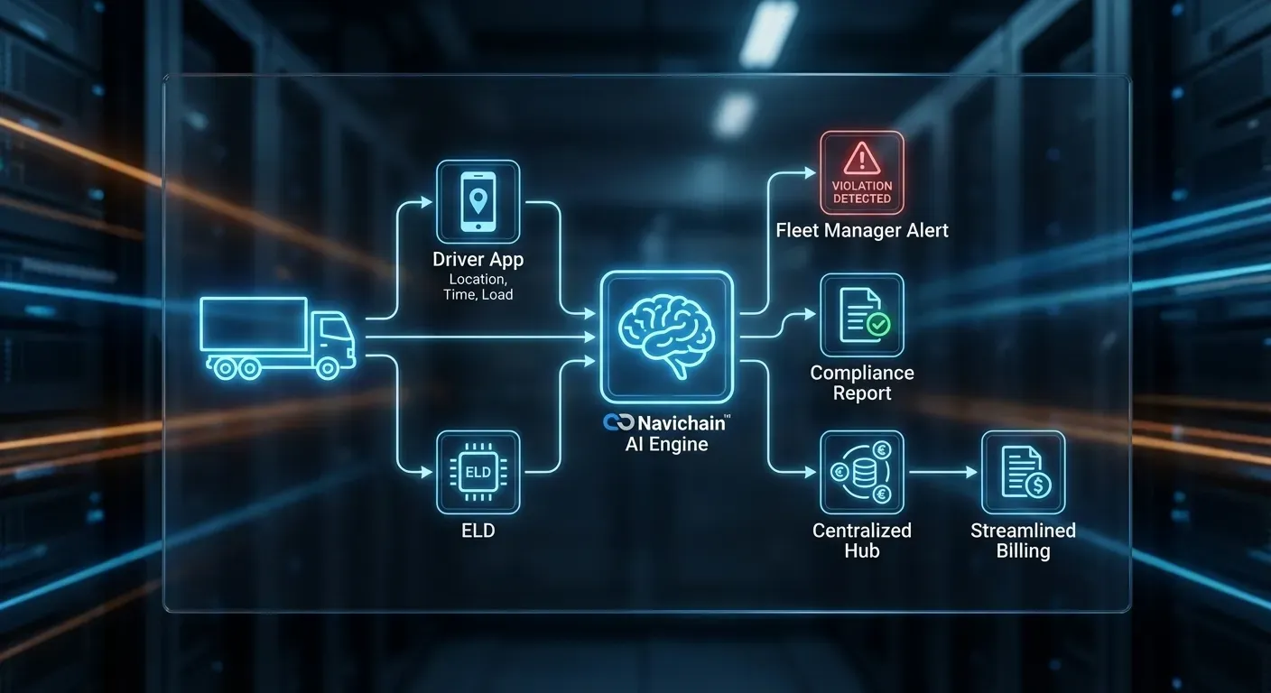 Diagram som visar ökningen av cabotageböter i hela EU.