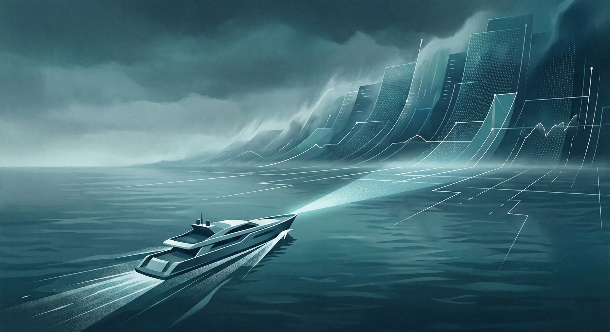 Logistics trucks approaching a compliance cliff edge