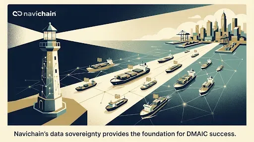 The Sovereign Hub metaphor representing data control