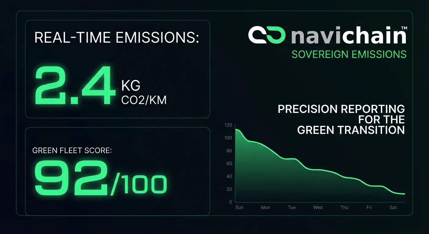 Navichain branding with a green leaf and shield icon.