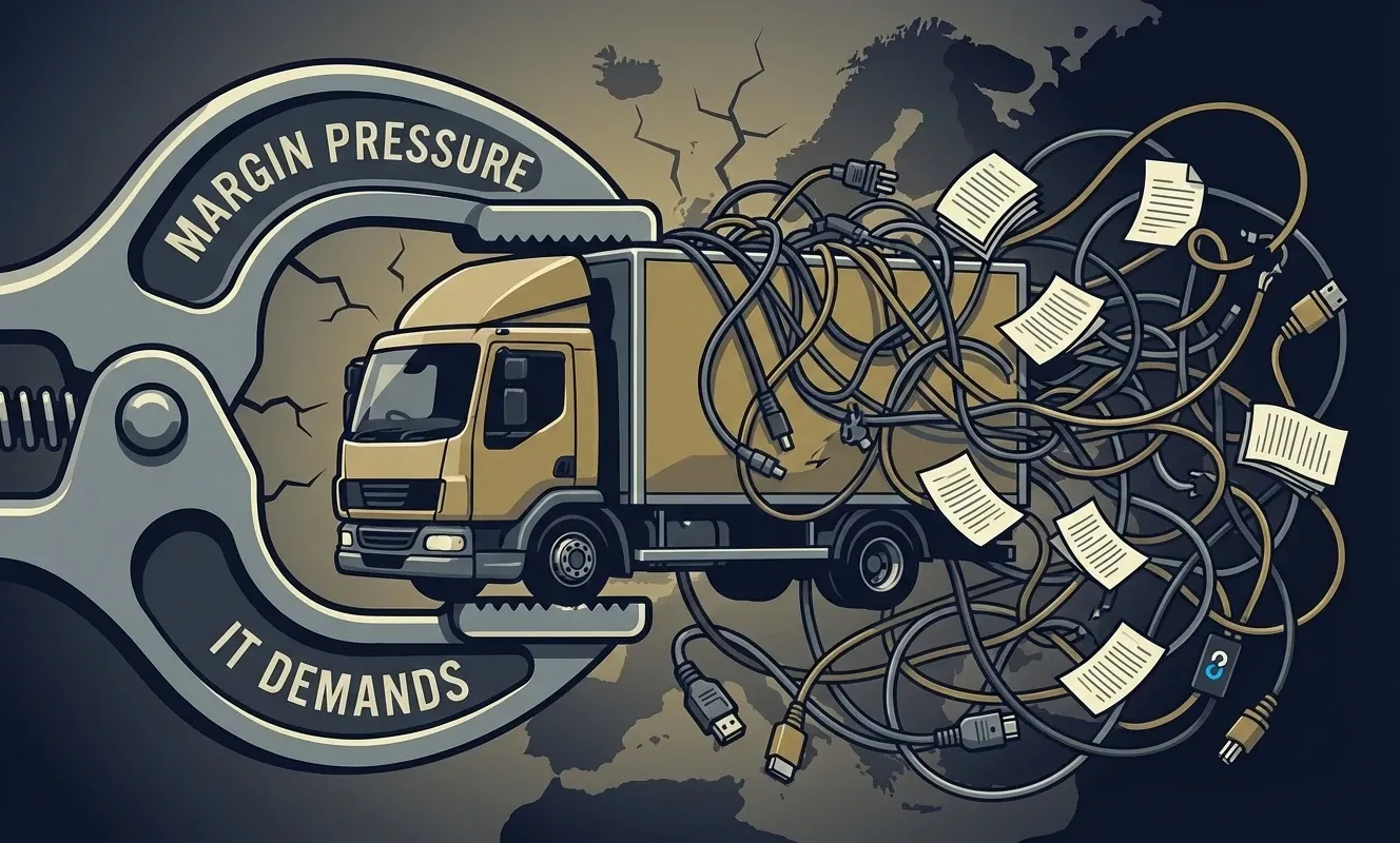 Data silos hinder hauliers' digital transformation, reinforcing them as reactive service providers.