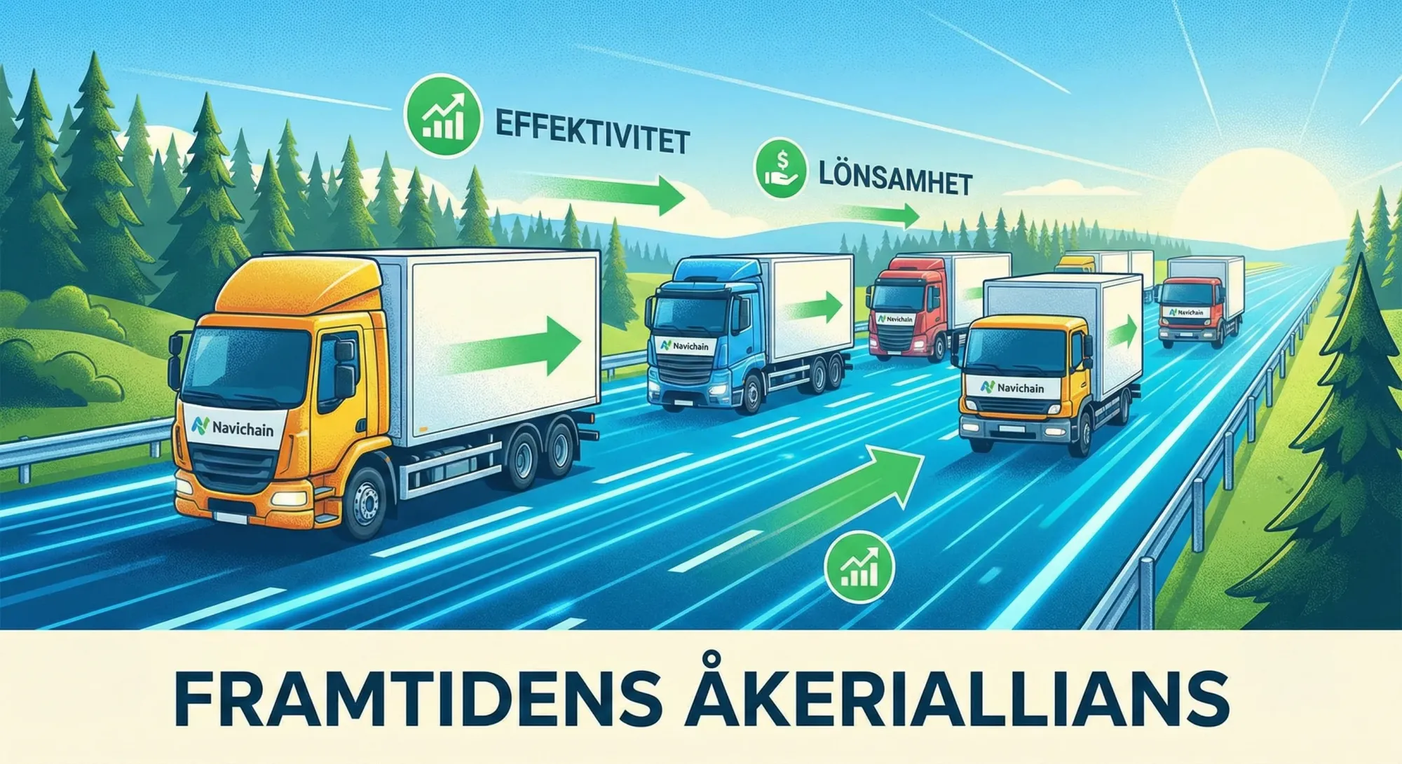 Enhetlig operativ väv, suverän dataarkitektur, och inbäddad intelligens för åkerier.