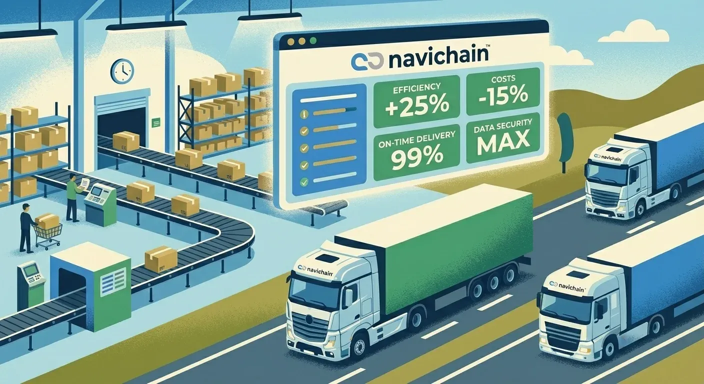 A thriving haulage company efficiently leveraging digital solutions for success.