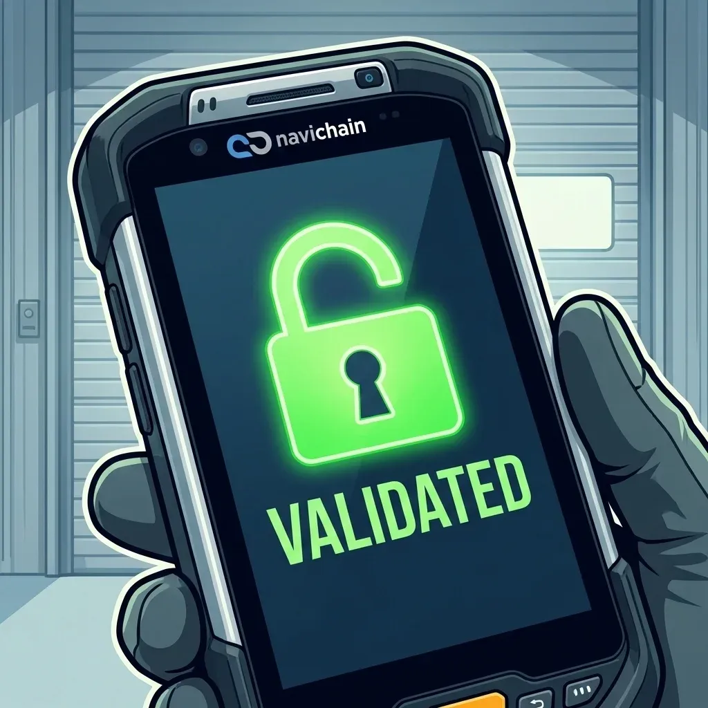 Navichain logo badge.