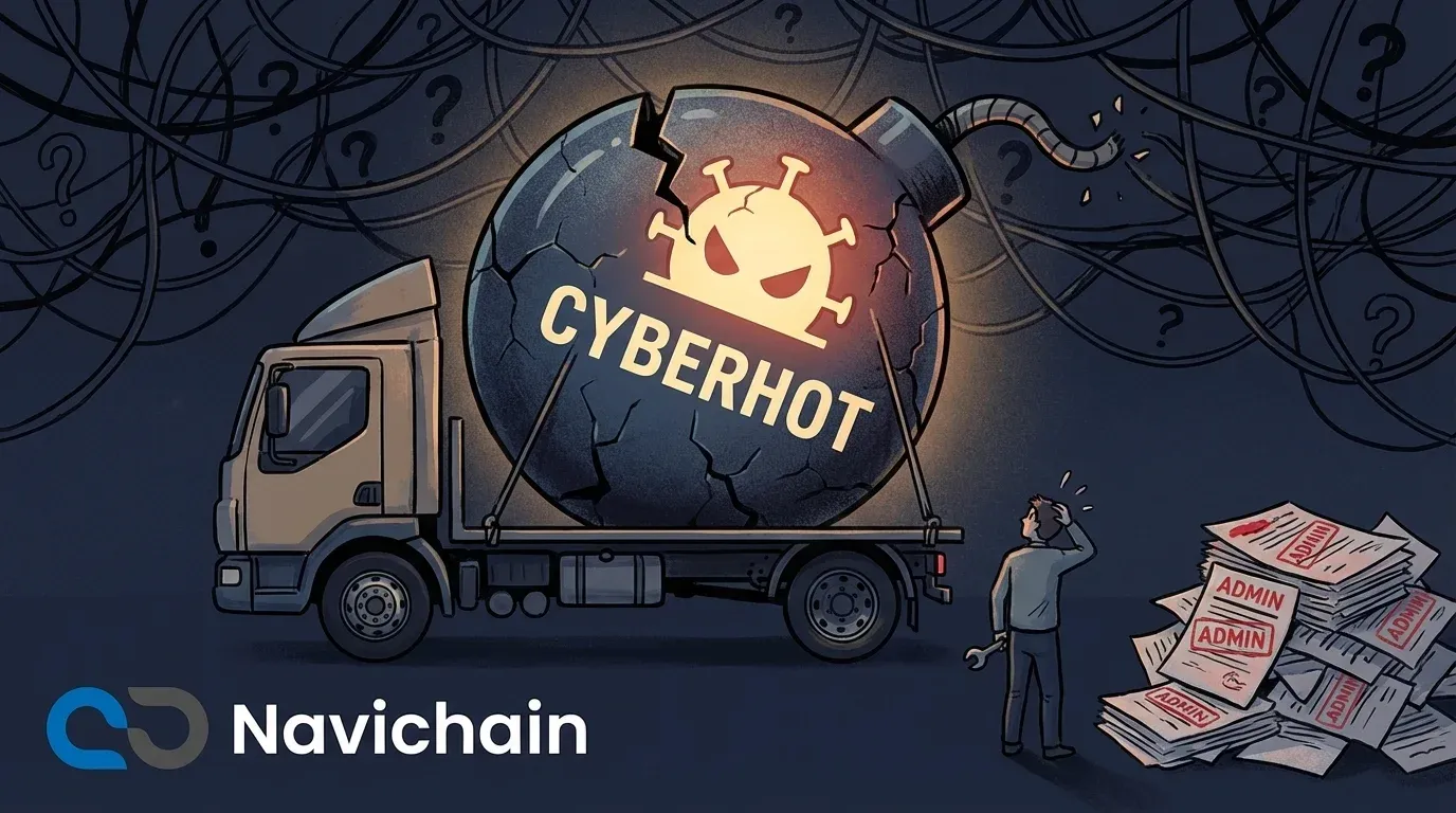 Brist på IT-resurser hotar åkeriers NIS2-efterlevnad: ett säkerhetshot.