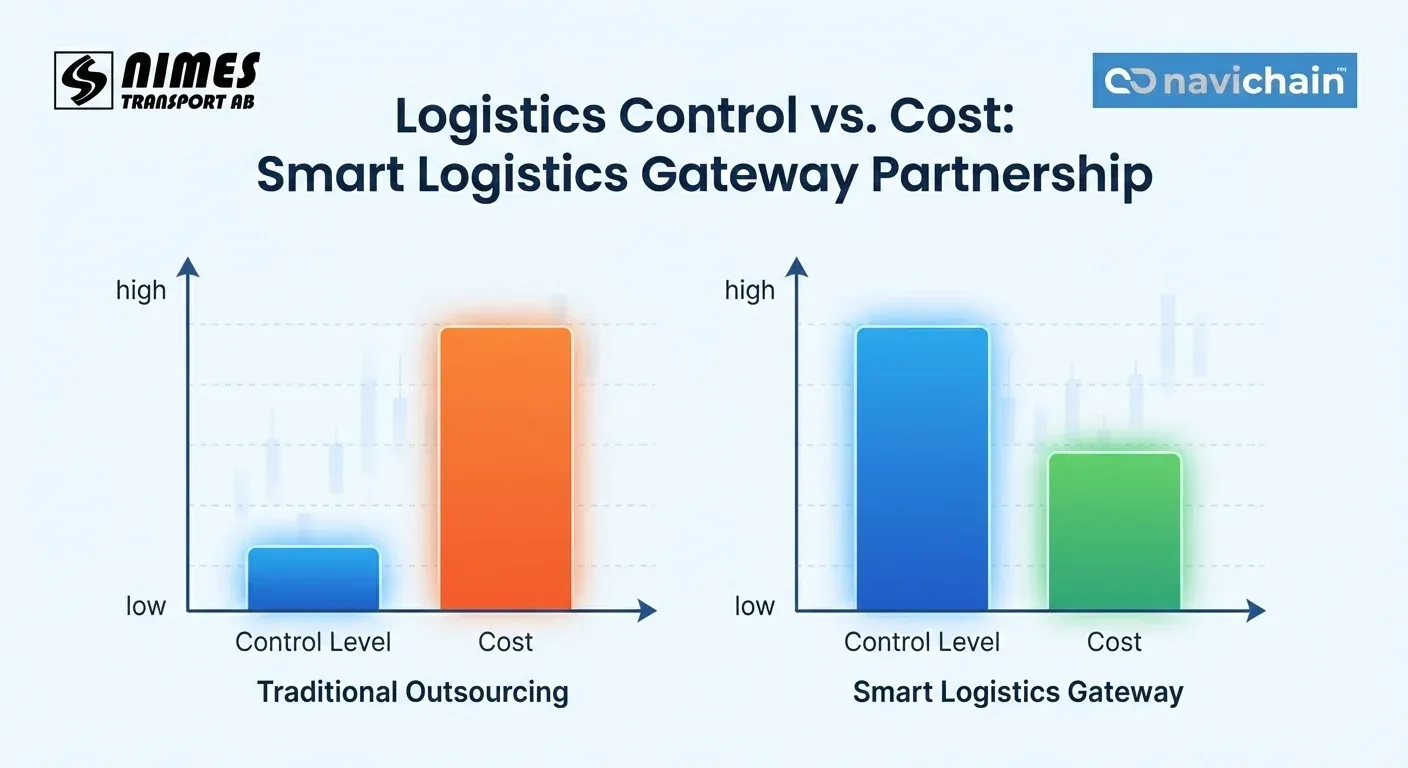 A comparison bar chart showing 'Control Level' vs 'Cost'.