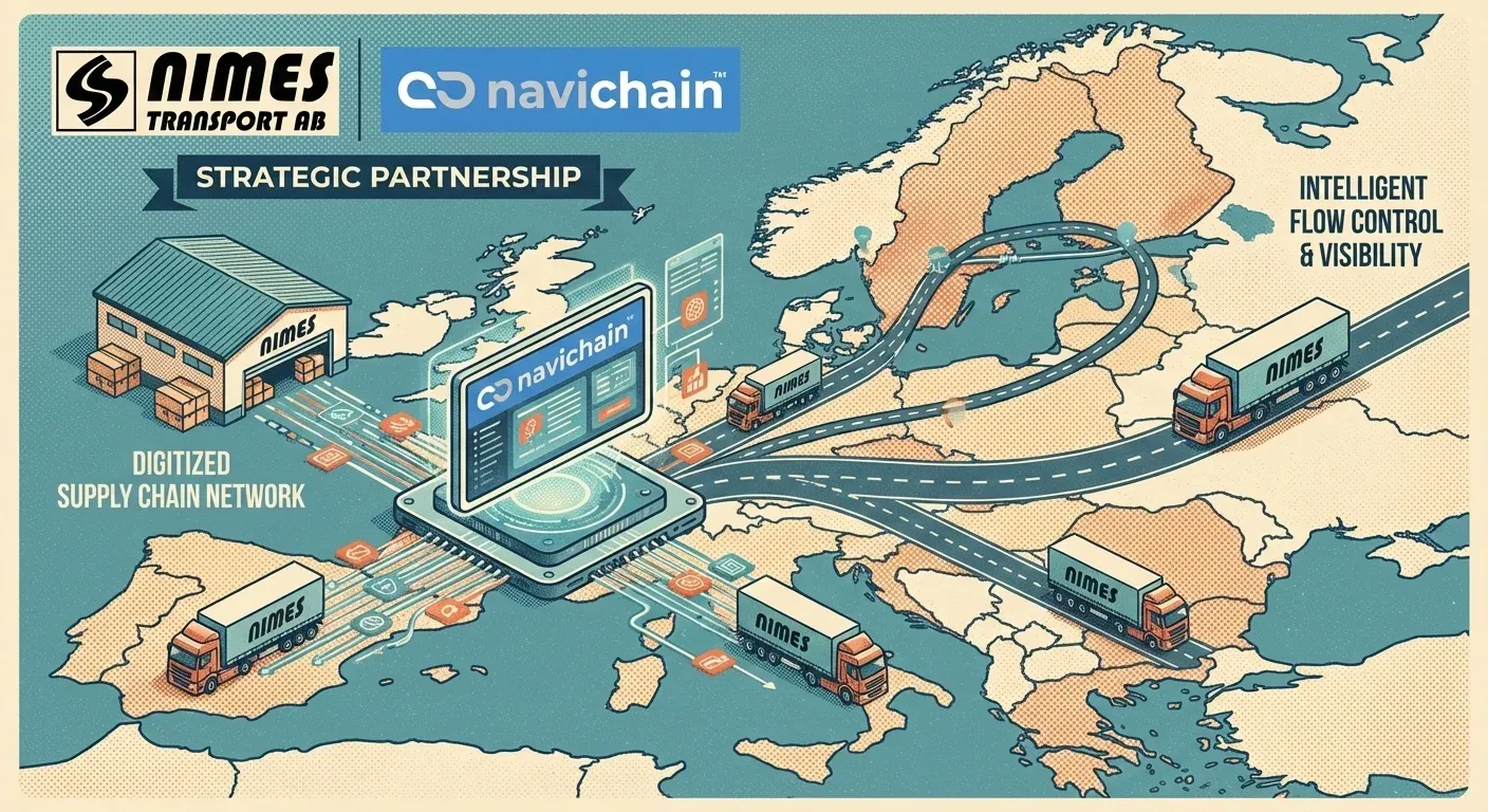 A photo of 'Exportören AB' staff looking happy and in control.