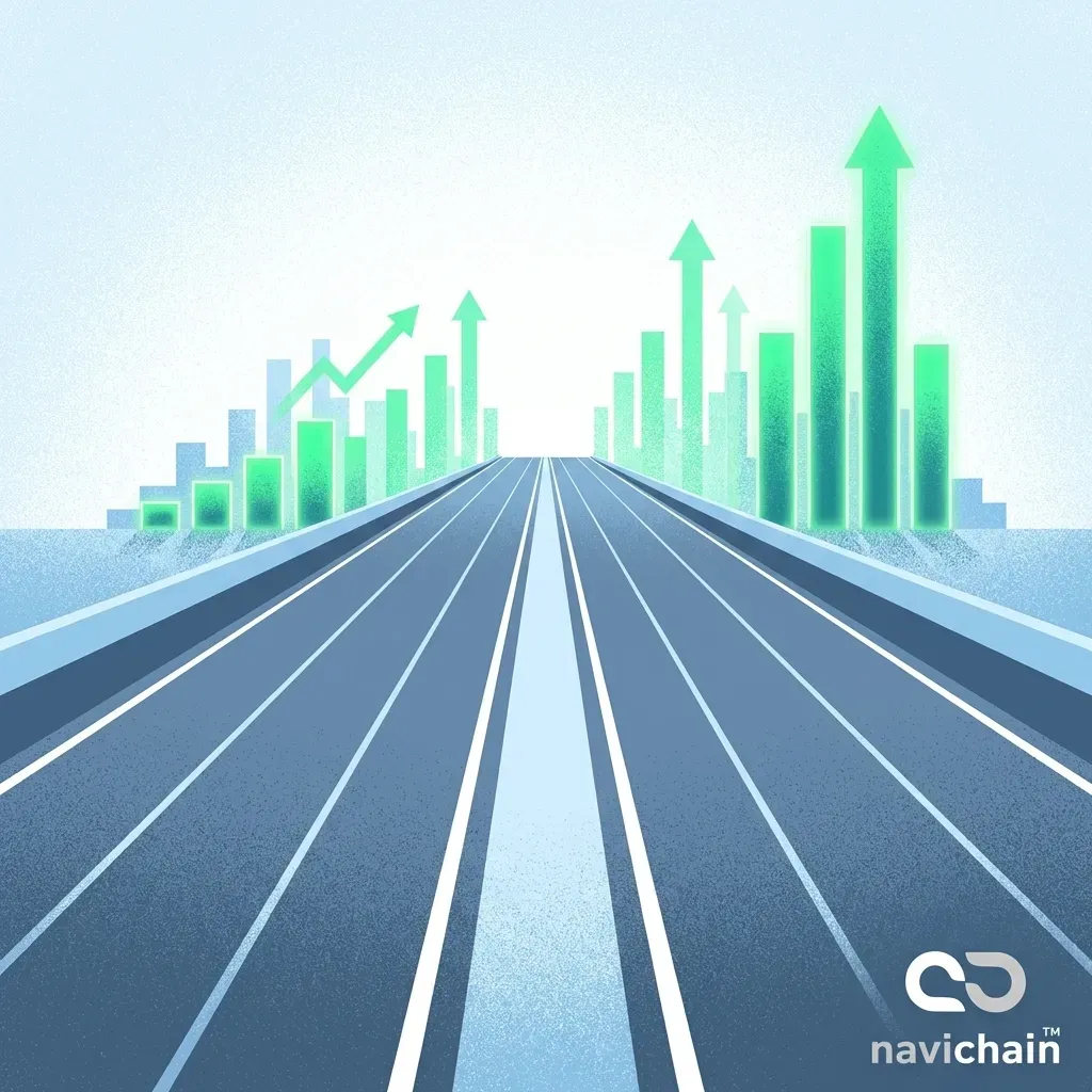 Bar chart illustrating increasing trend of logistics insourcing amongst European SMEs.