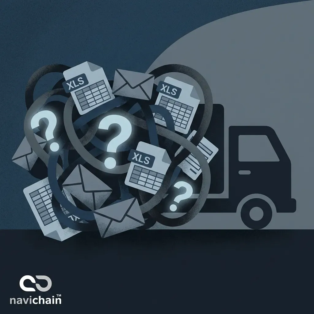 Fragmented supply chain with multiple icons: communication breakdown and delays for a European SME.