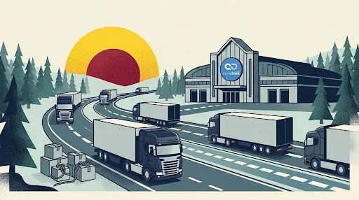 Organized flow, untangled ropes, clear roads, sun rising, seamless hardware and software integration.