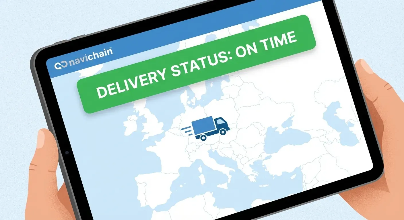 Integrerad logistikplattform möjliggör sömlöst dataflöde mellan system.