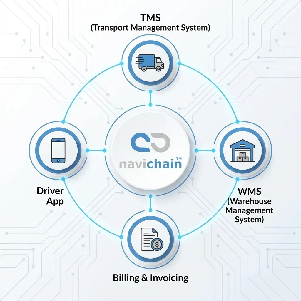 The Navichain platform delivers increased delivery speed, fewer errors, reduced stress.