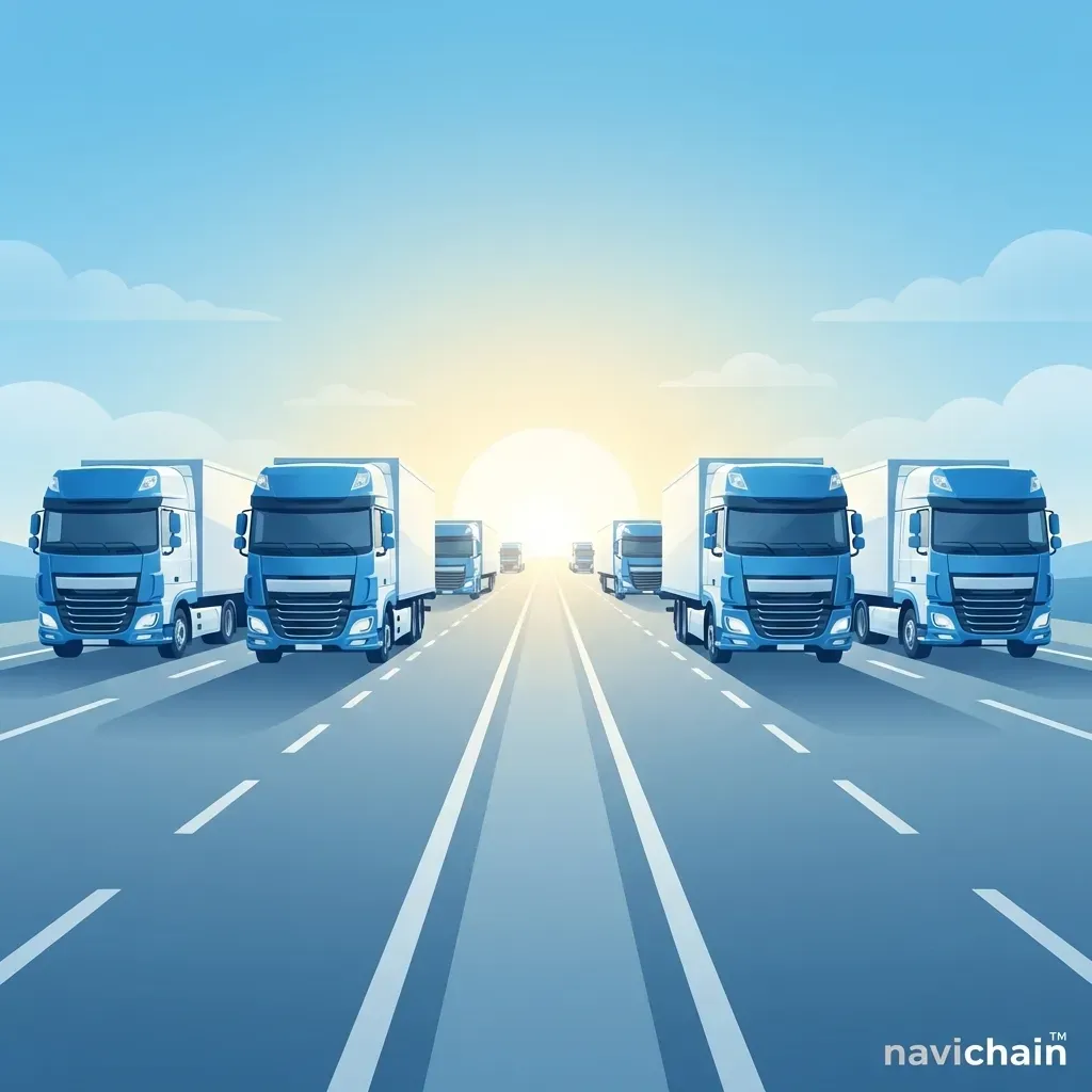 Drivers with one unified logistics app are demonstrably more happy and relaxed.