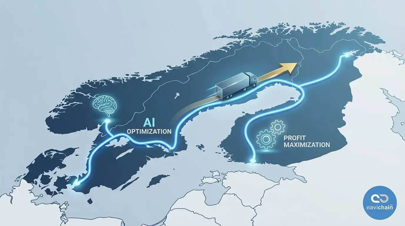 Efficient logistics system, improved profit margins, and smooth data flow