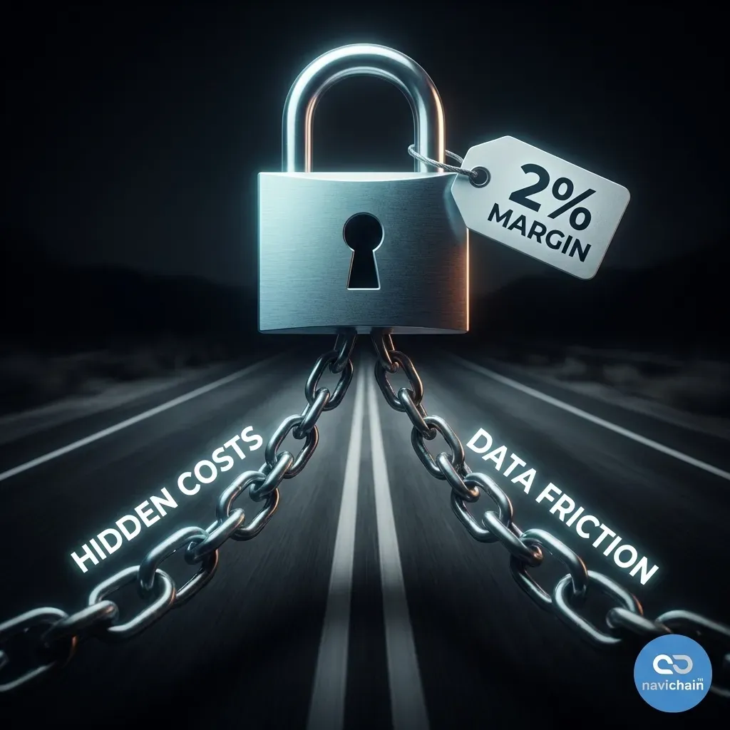 Navichain logo representing unified logistics platform solution.