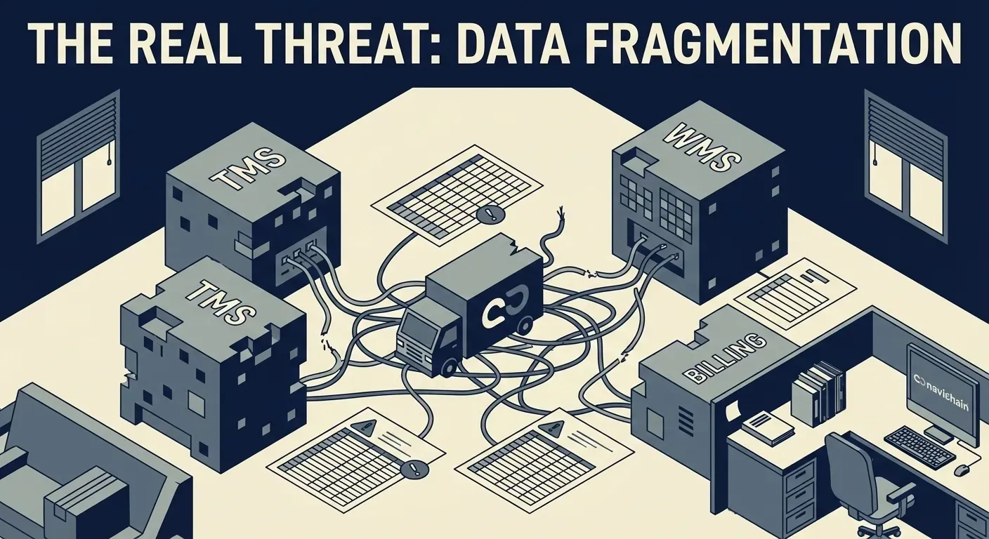 Fragmenterad data och geopolitiska händelser skapar osäkerhet för åkeriers likviditet.