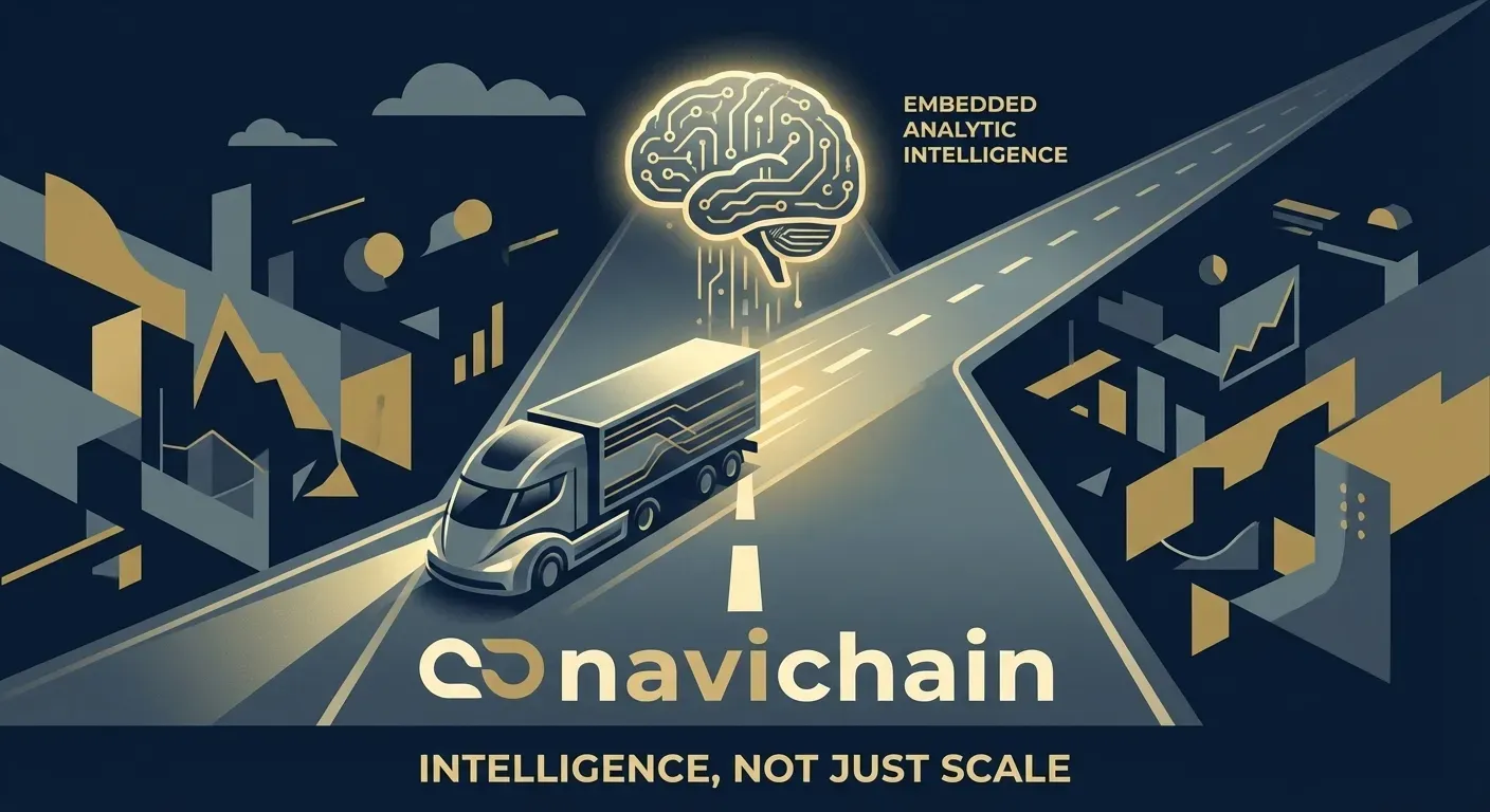 Navichain secure logistics platform: GDPR compliance, data sovereignty, AI-powered efficiency for SME hauliers.