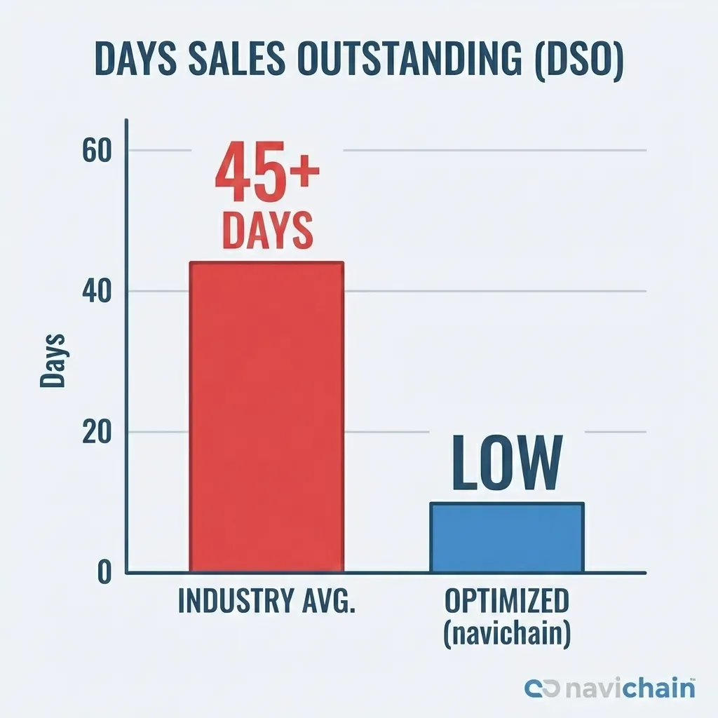 Visualising the transition from fragmented data silos to a cohesive order-to-cash information flow.