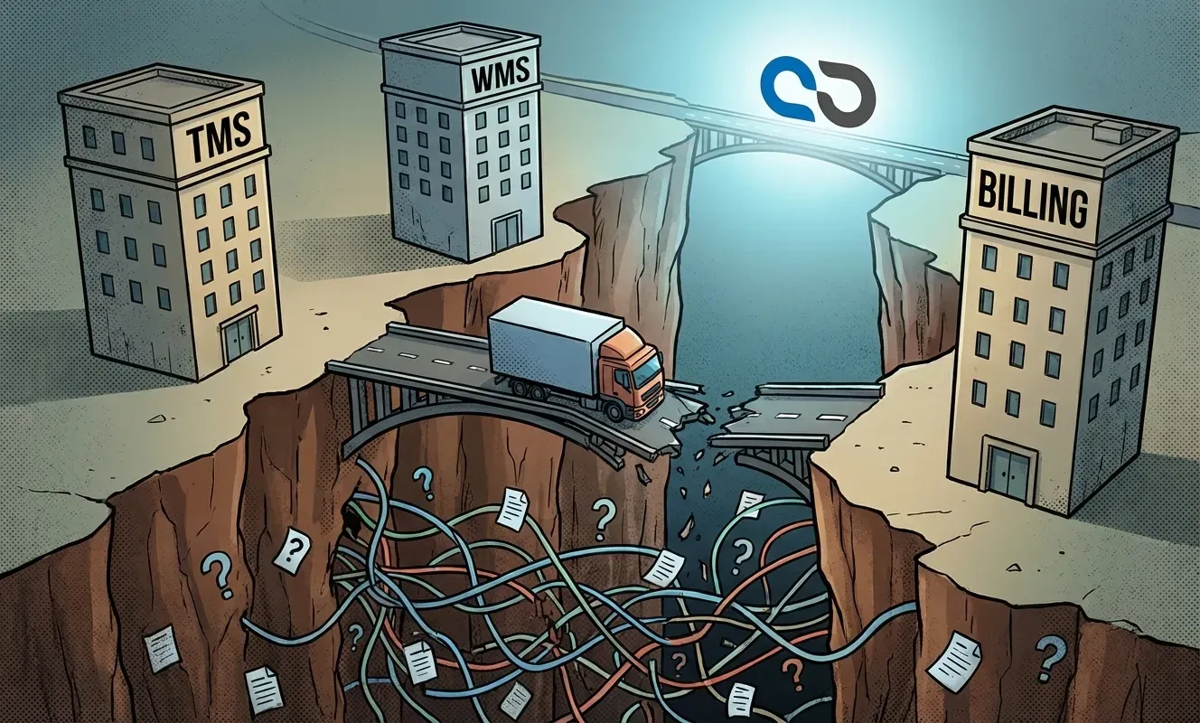 Manuell datahantering: Överväldigad person bland pappershögar och kalkylblad.