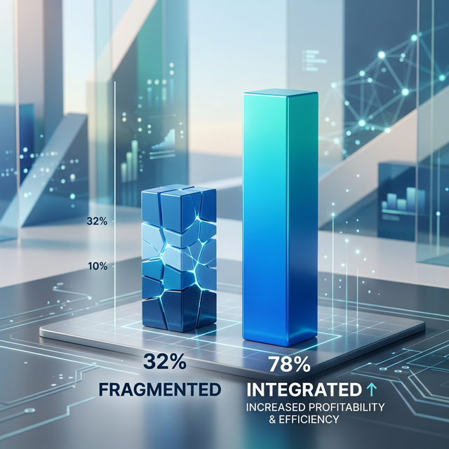 Profit Margin Comparison: Fragmented vs. Integrated Systems