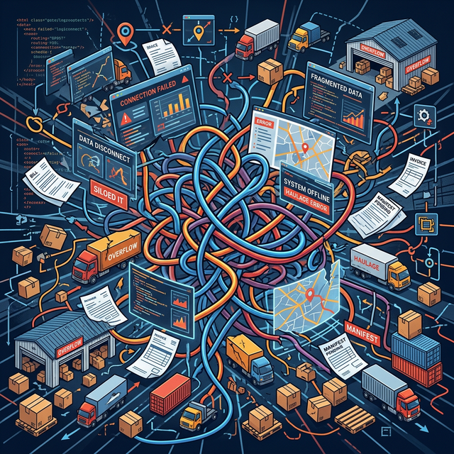 The Cost of Fragmentation: How Siloed Systems Impact Haulage SMEs
