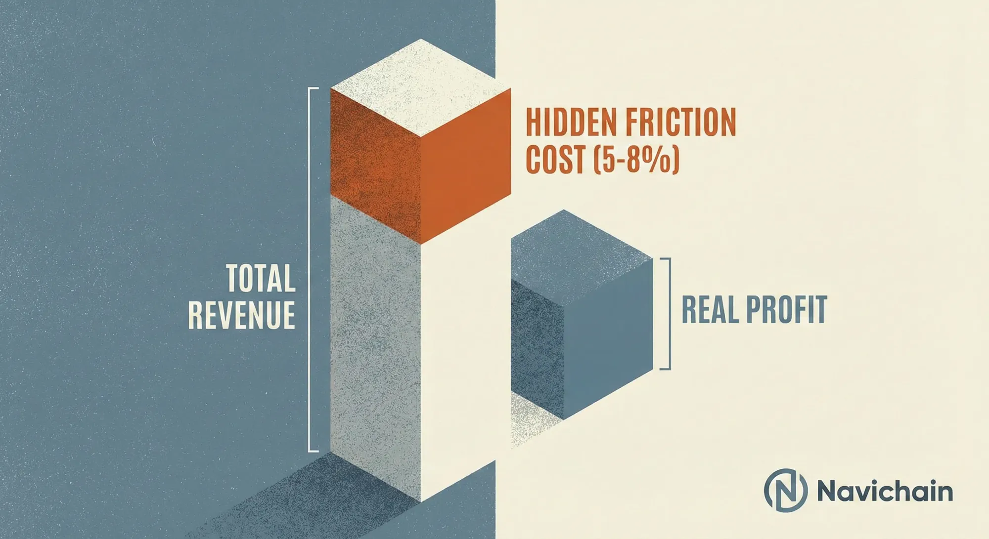 Three-pillar chart: Visibility, Precision, Proactivity for profitable transport planning strategies.