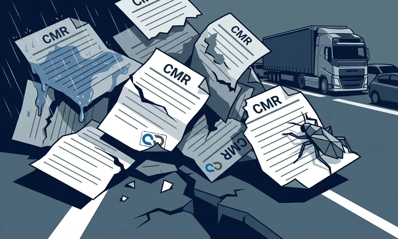 Trassliga kablar och frånkopplade kontakter representerar fragmenterade system som hindrar införandet av e-CMR.