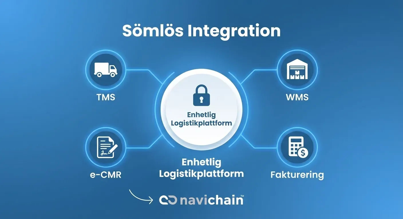 Flaskhalsar i logistiken: manuell datahantering hindrar effektivitet. En integrerad lösning krävs för att optimera processerna.