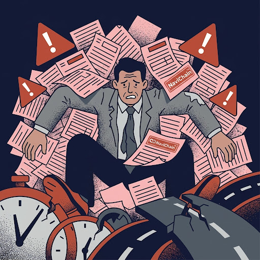 Stress test on manual processes in the haulage company