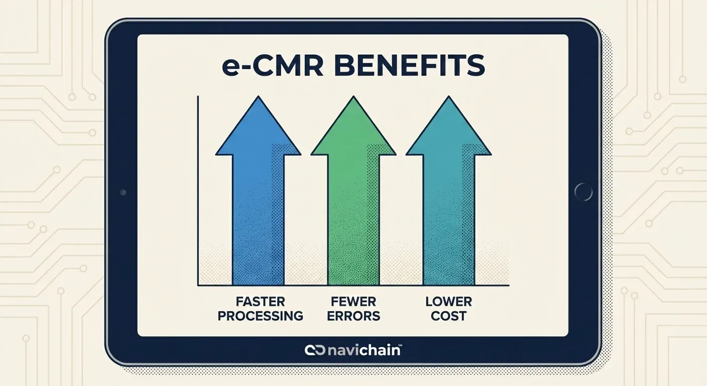 Kund som använder en spårningsapp på sin telefon
