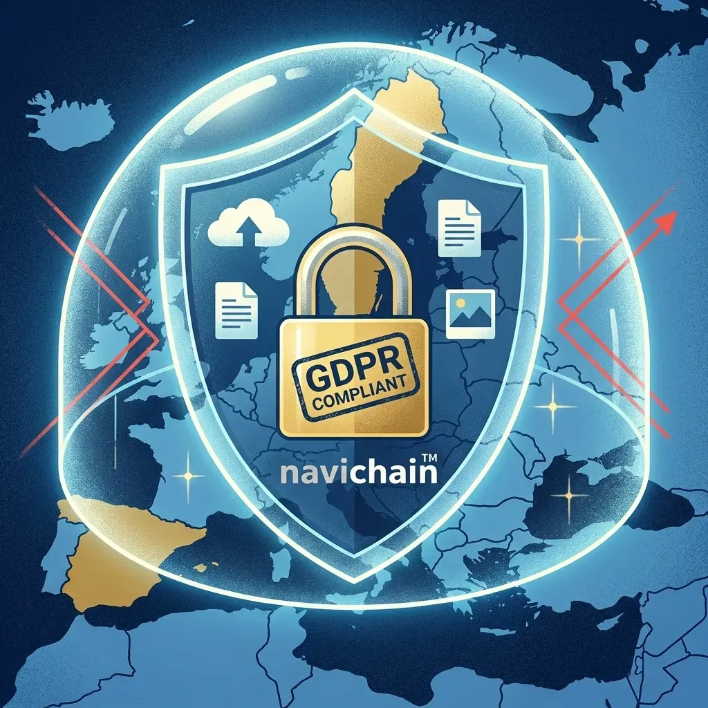 Navichain SaaS logotyp.