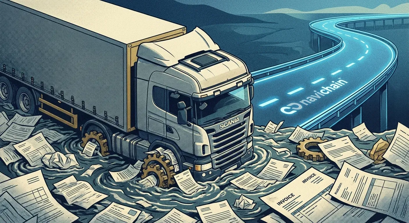 A tangled mess of wires depicting data silos hindering logistics operations and insights.