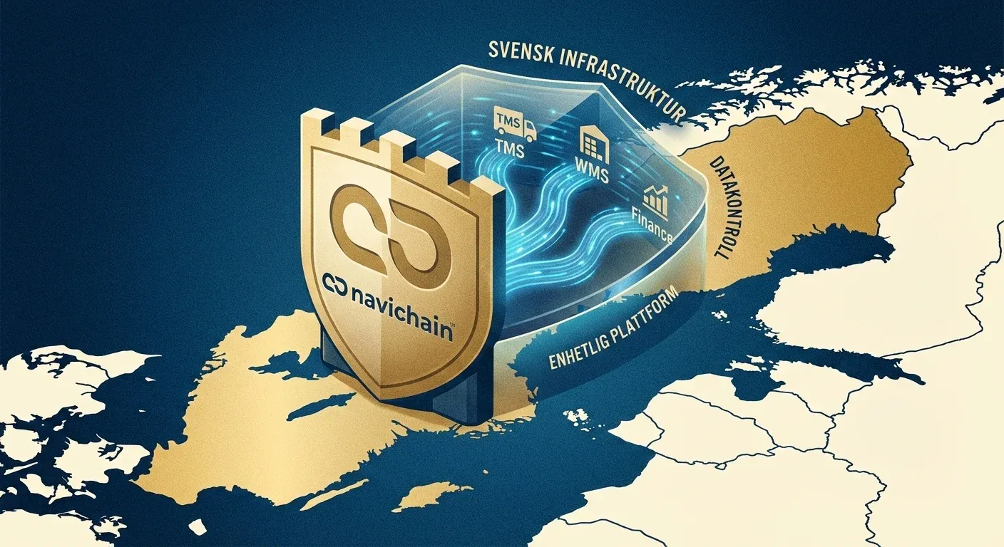 Screenshot of navichain's unified logistics platform interface
