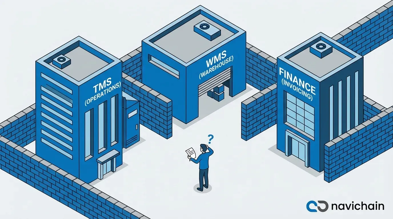 Åkeri kämpar med försenade betalningar trots effektiv drift - en visuell utmaning.