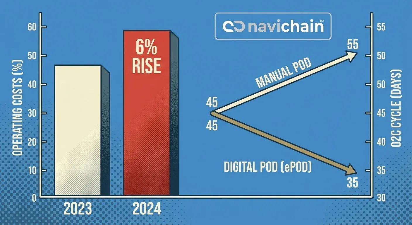 Visualising how manual PODs lead to driver burnout and delayed data insights.