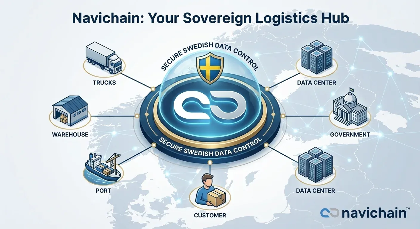 Enhetlig logistikplattform: Nöjd chaufför, effektiv transportledning, lönsam verksamhet.