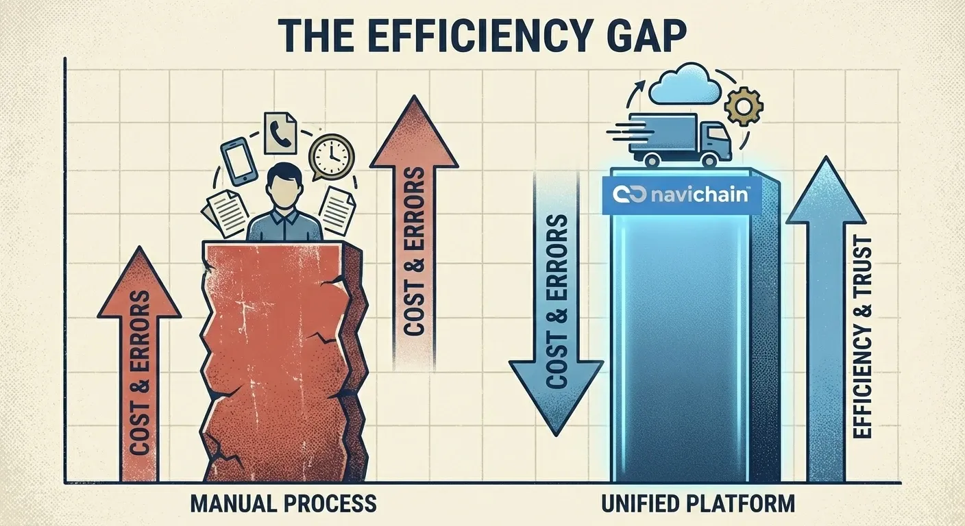 Delat operativsystem möjliggör transparens och samarbete i logistikallianser.