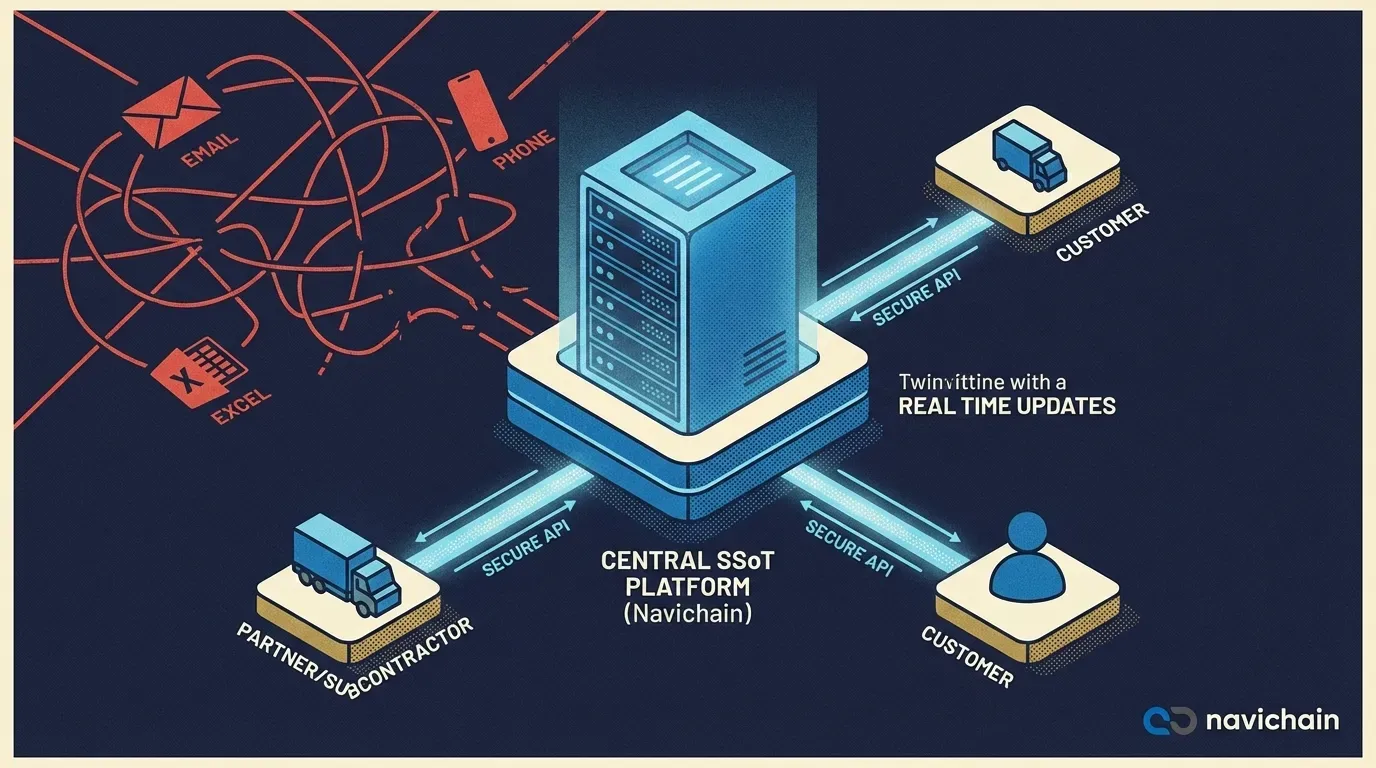 Data fragmentation hinders clear view of operations and profitability, showing a decline.