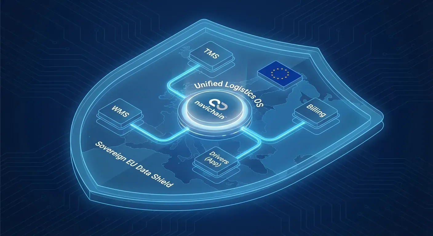 Ett enhetligt logistikoperativsystem integrerar TMS, WMS och fakturering för ett sammanhängande centralt nervsystem.