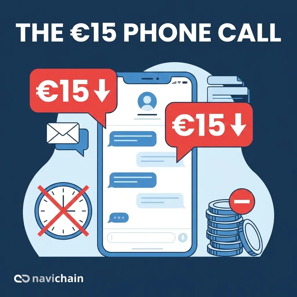 Navichain visualiserar minskad dialog och ökad kundnöjdhet via digitaliserad kommunikation.