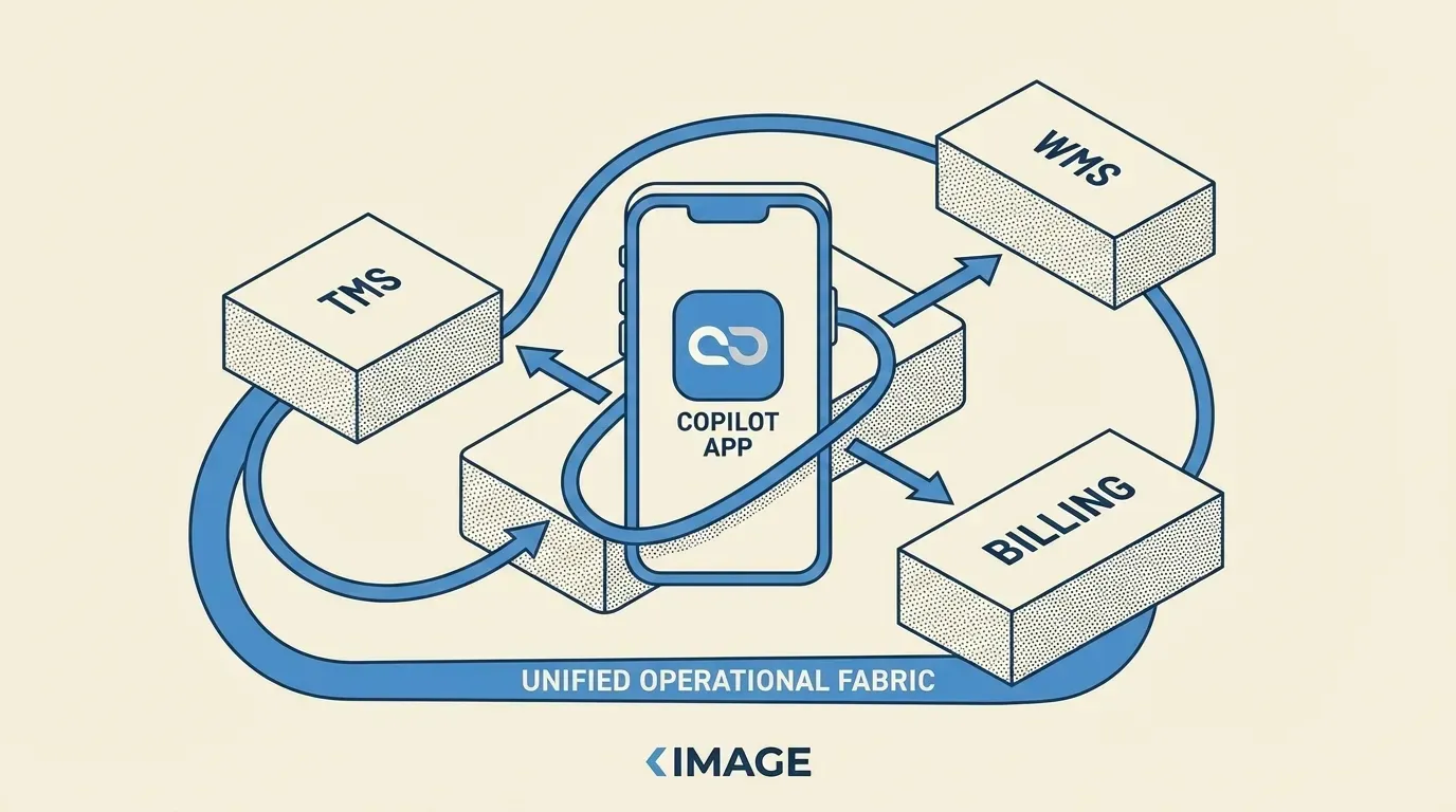 Instant feedback loop between driver, dispatch, and back office in a TMS.
