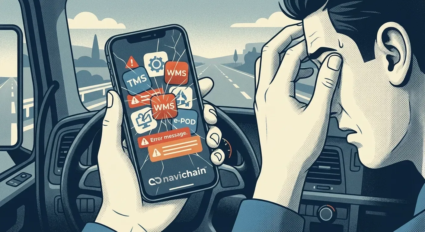 Navichain logo representing integrated logistics solutions for driver retention.