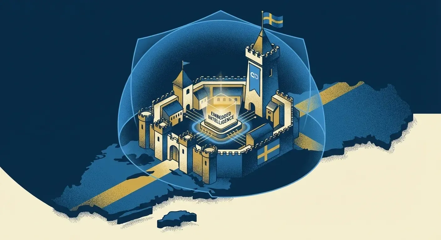 Fragmented logistics data landscape with multiple point-to-point integrations, illustrating lack of a unified foundation.