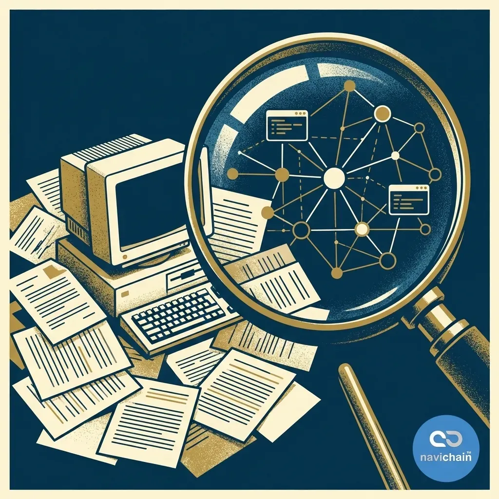 Navichain solution: unified logistics platform providing data integration and operational efficiency.