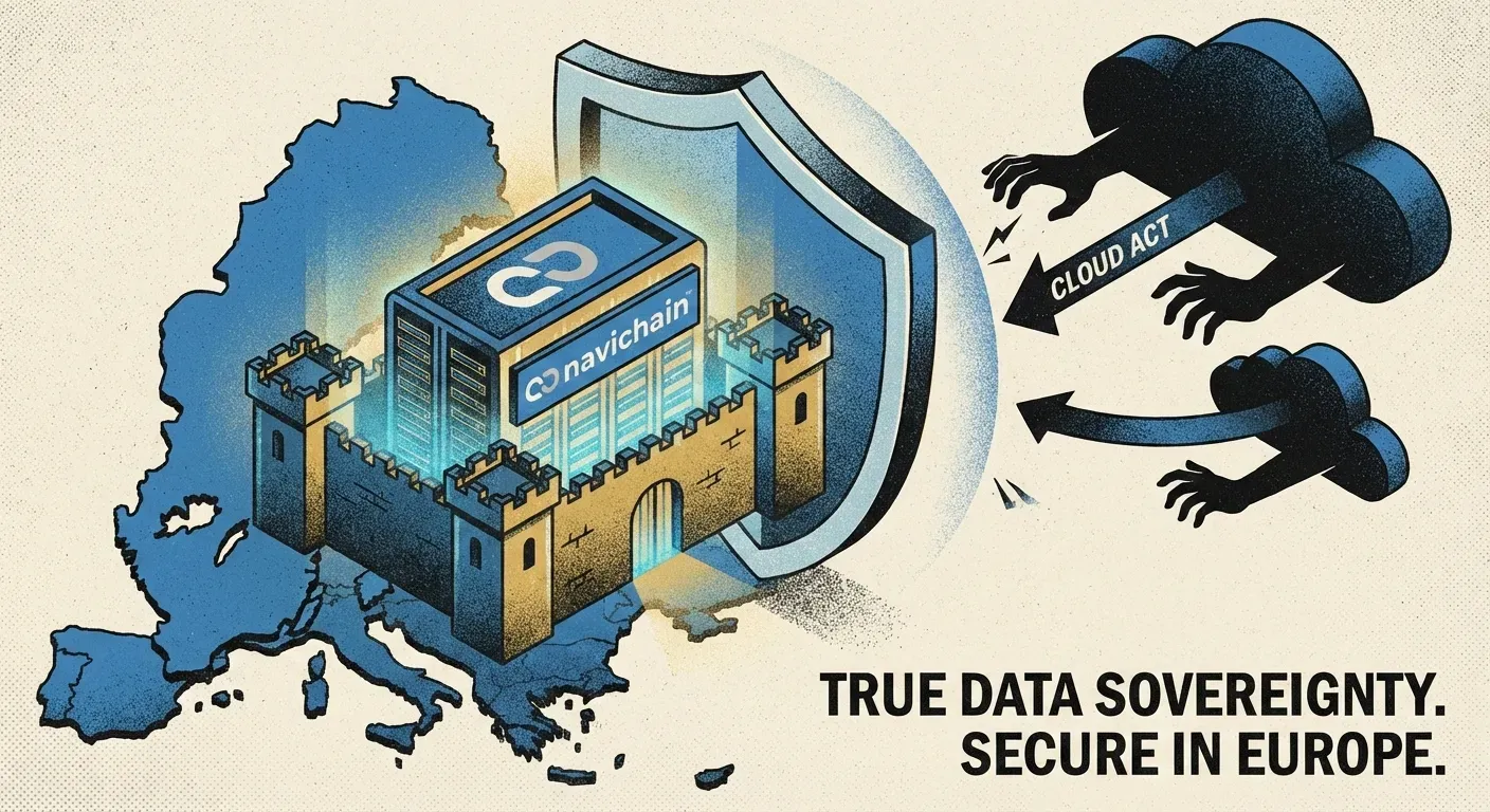 Navichain logistikplattform: enhetlig data & datasuveränitet för svenska åkerier.