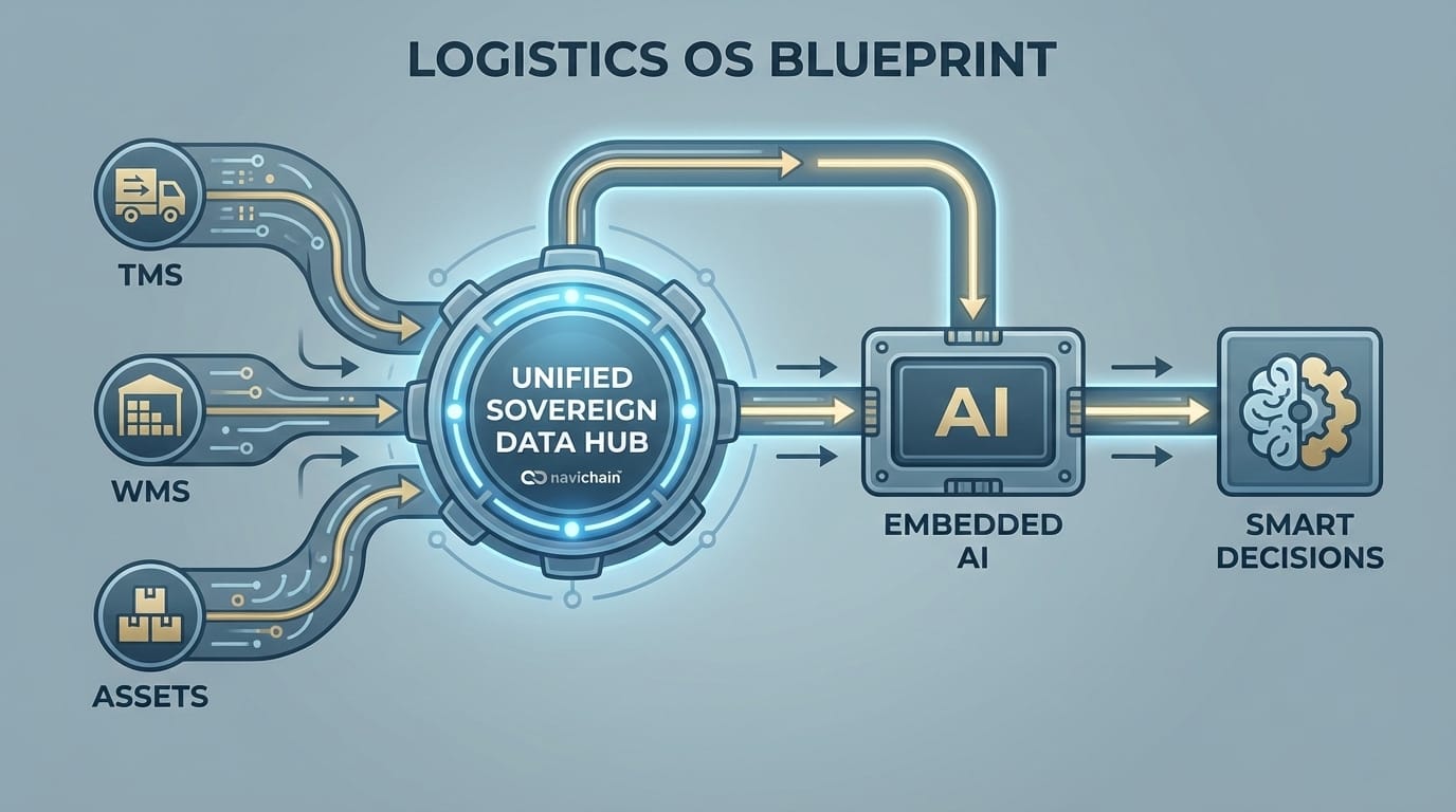 AI-driven logistik: Smidigare flöden, ökad effektivitet, minskade kostnader och bättre leveransprecision.