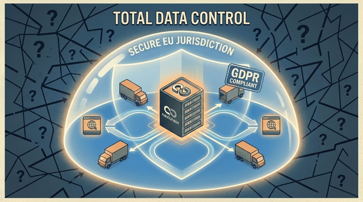 Visar hur integrationsstrategier kan öka fragmentering och komplexitet i logistiken.