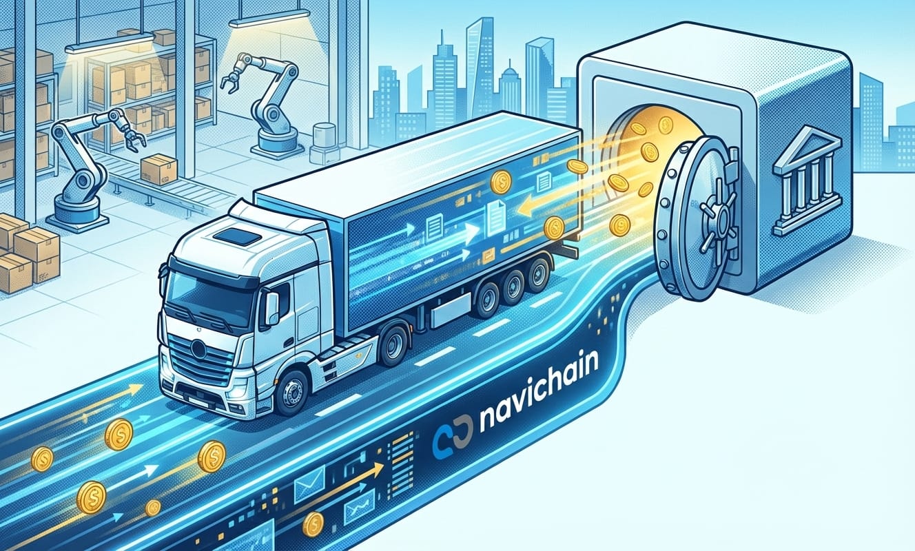 Chart illustrating how delays in POD processing increase the time between delivery and invoice generation.