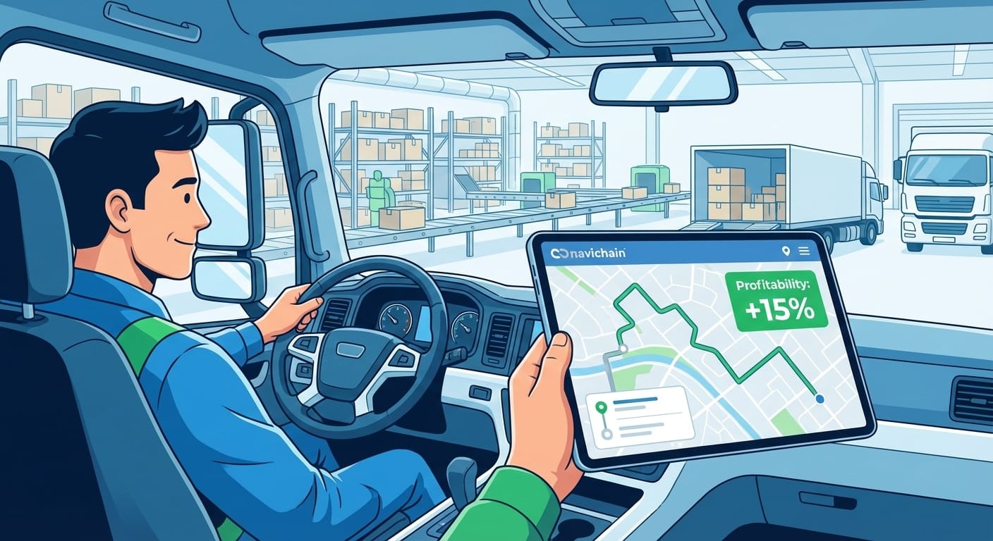 Bar graph: hidden costs of relying on Excel in logistics operations displayed.